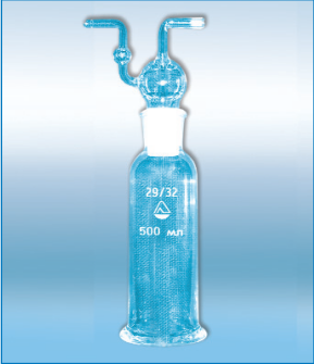 Склянка для промывания газов СН-1-100 ГОСТ 25336-82