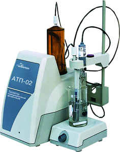 Титратор АТП-02 (автоматический высокоточный потенциометрический, ПО Titrate 5.0 Base pH-электрод, штатив, магнитная мешалка, комплект принадлежностей)